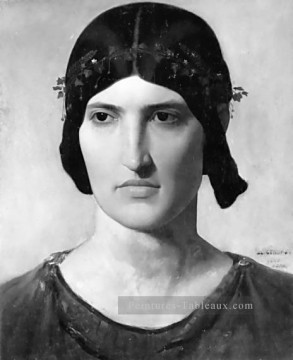  main - Portrait d’une femme romaine Jean Léon Gérôme